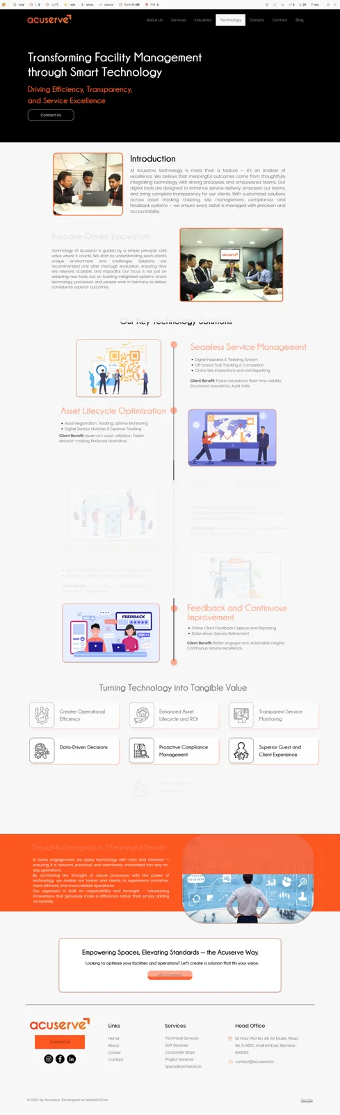 Acuserve Website