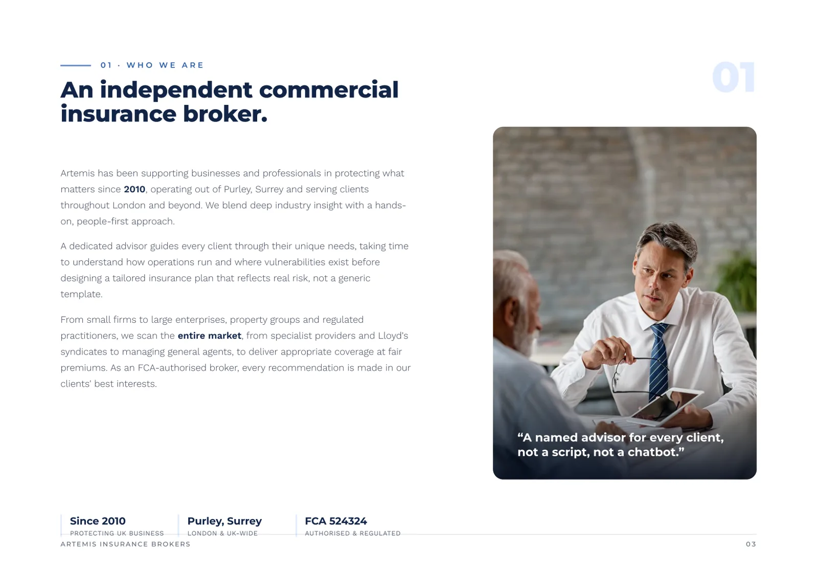 Artemis_company_brochure