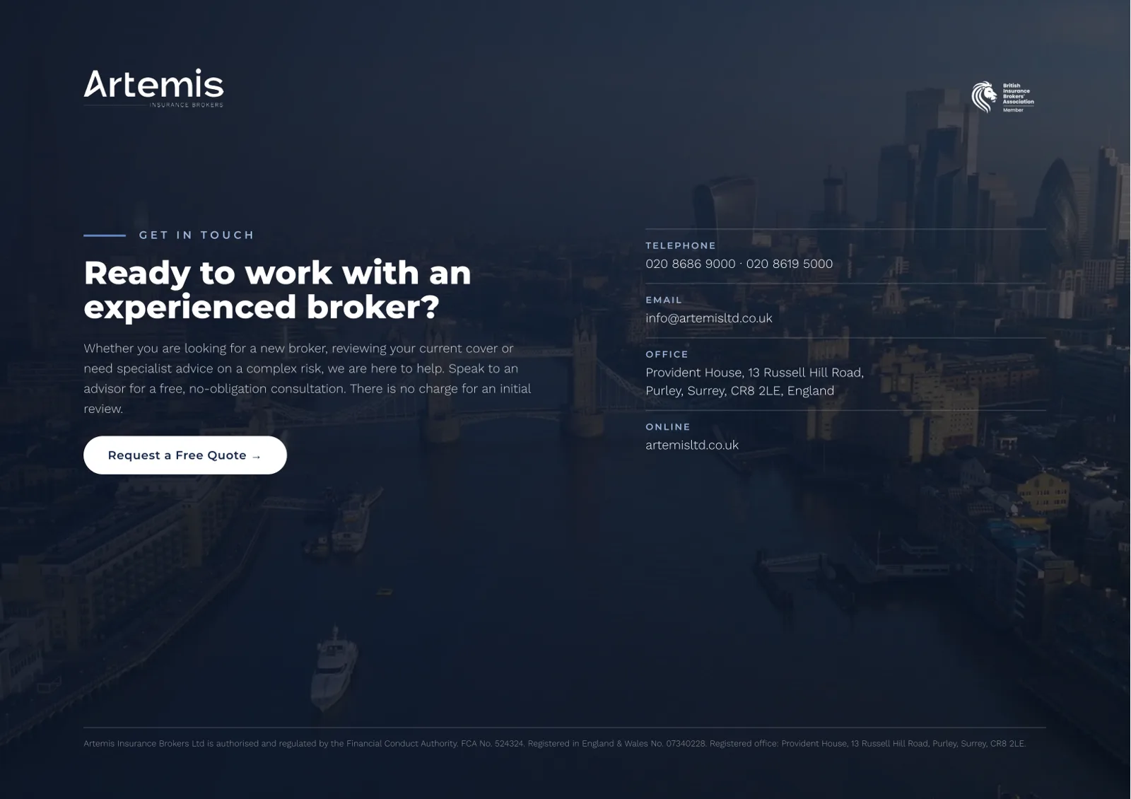 Artemis_company_brochure