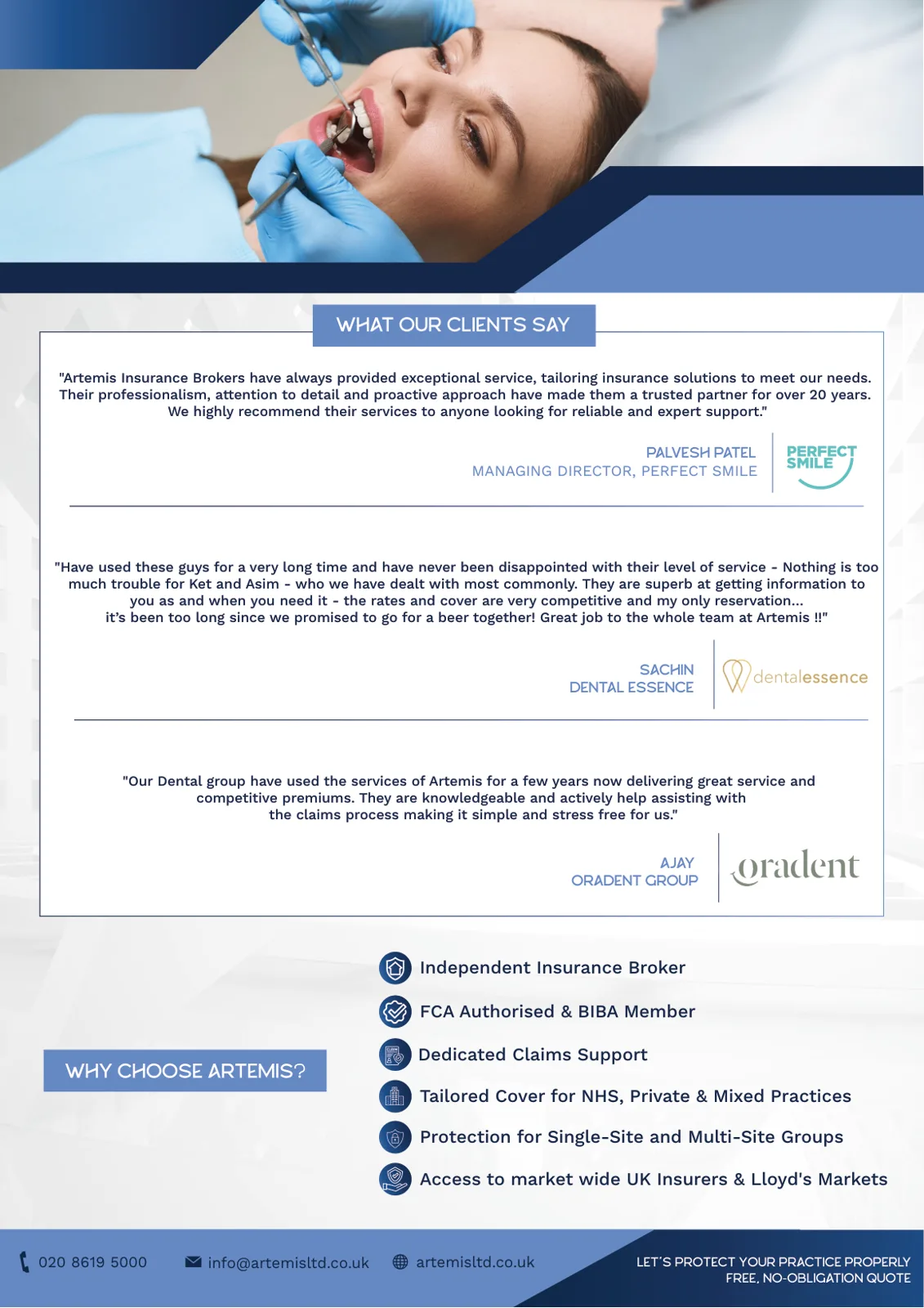 Brochure Dental