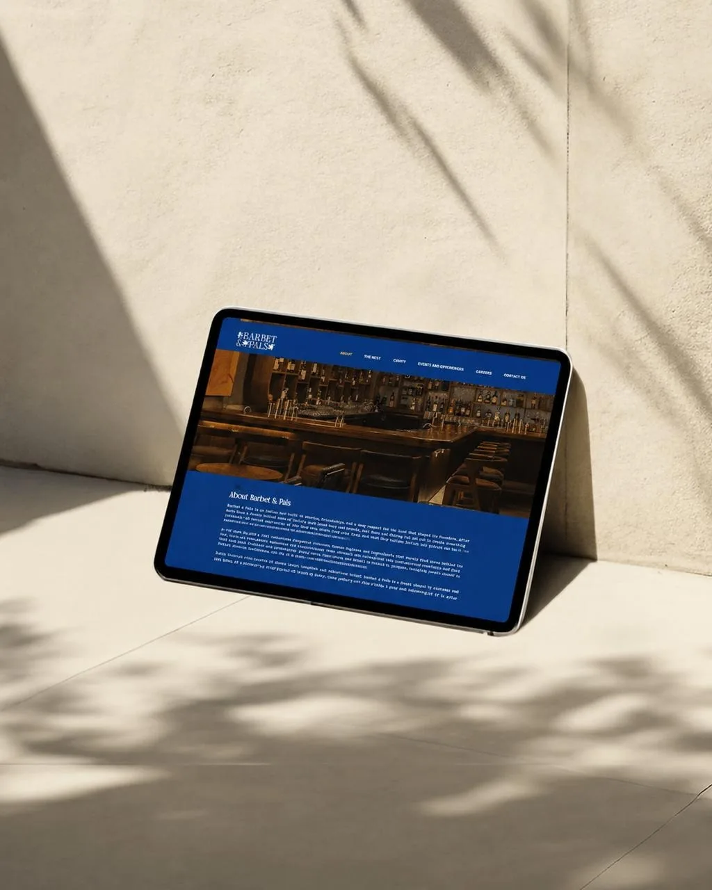 Home Page Mockup