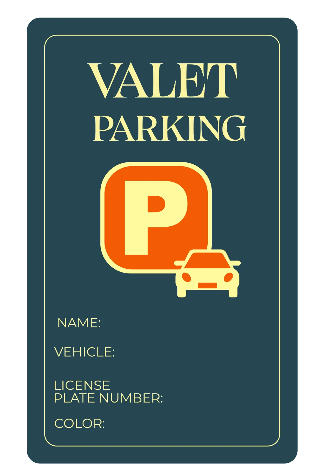 Valet Parking