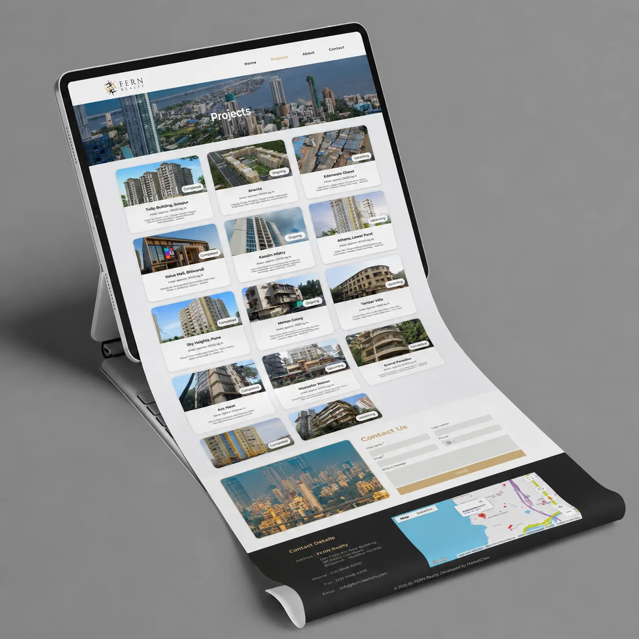 Fern Realty Website 2 Mockup