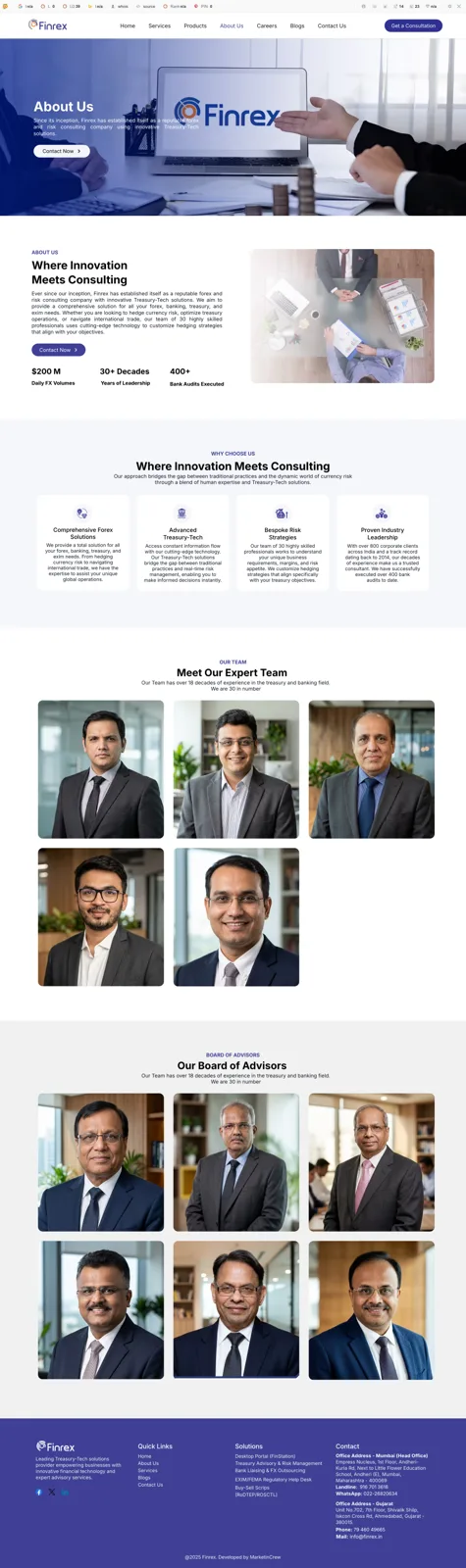 Finrex Website