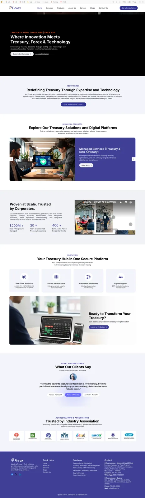 Finrex Website
