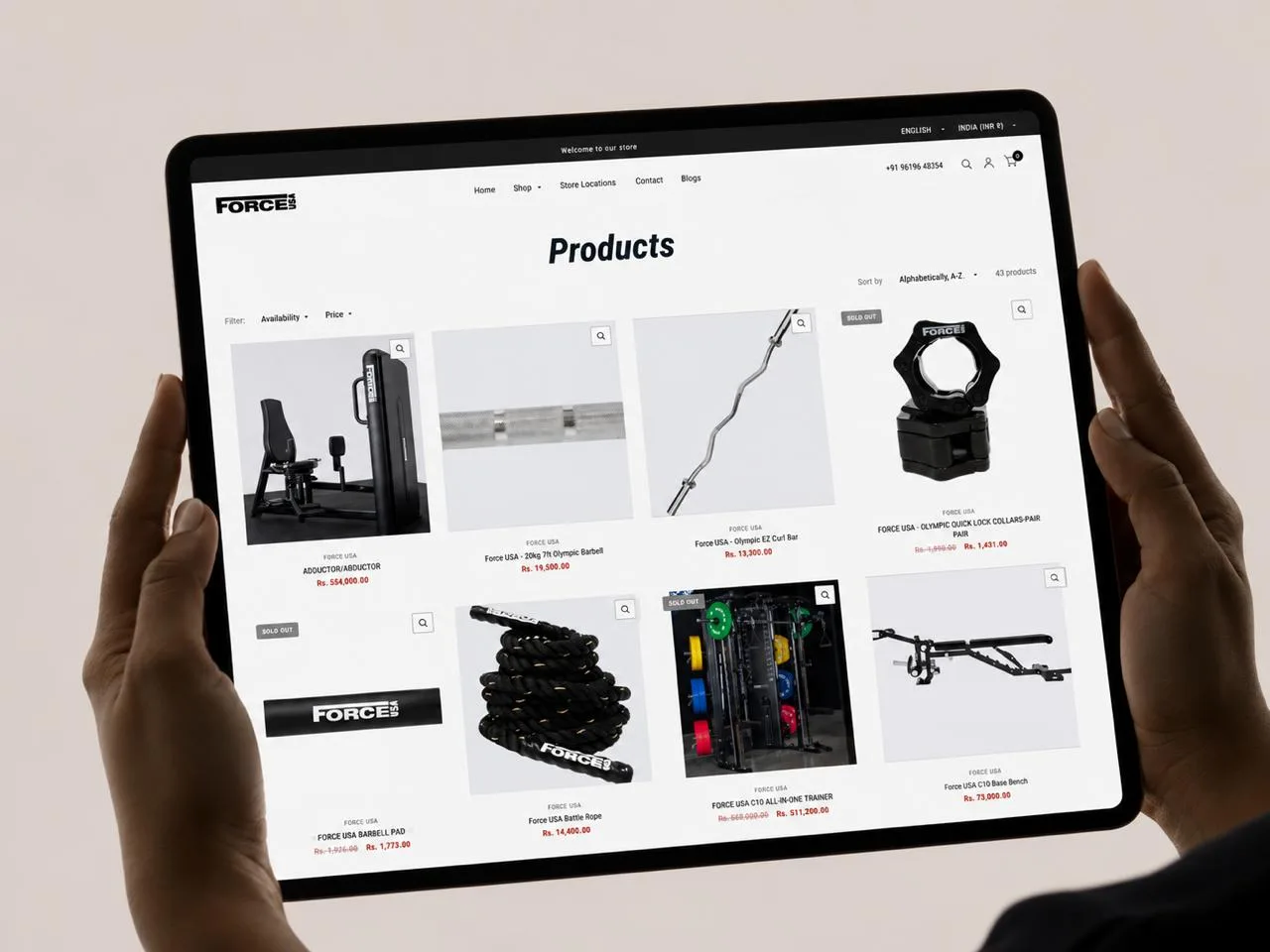 Website Mockup