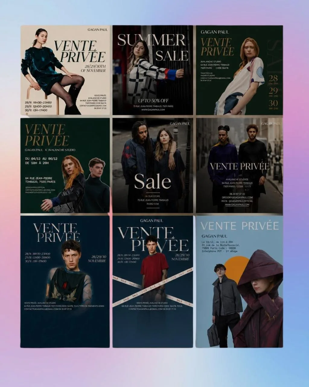 Content Sample Grid