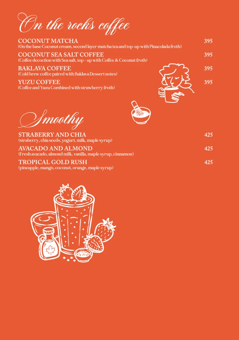 Menu Design