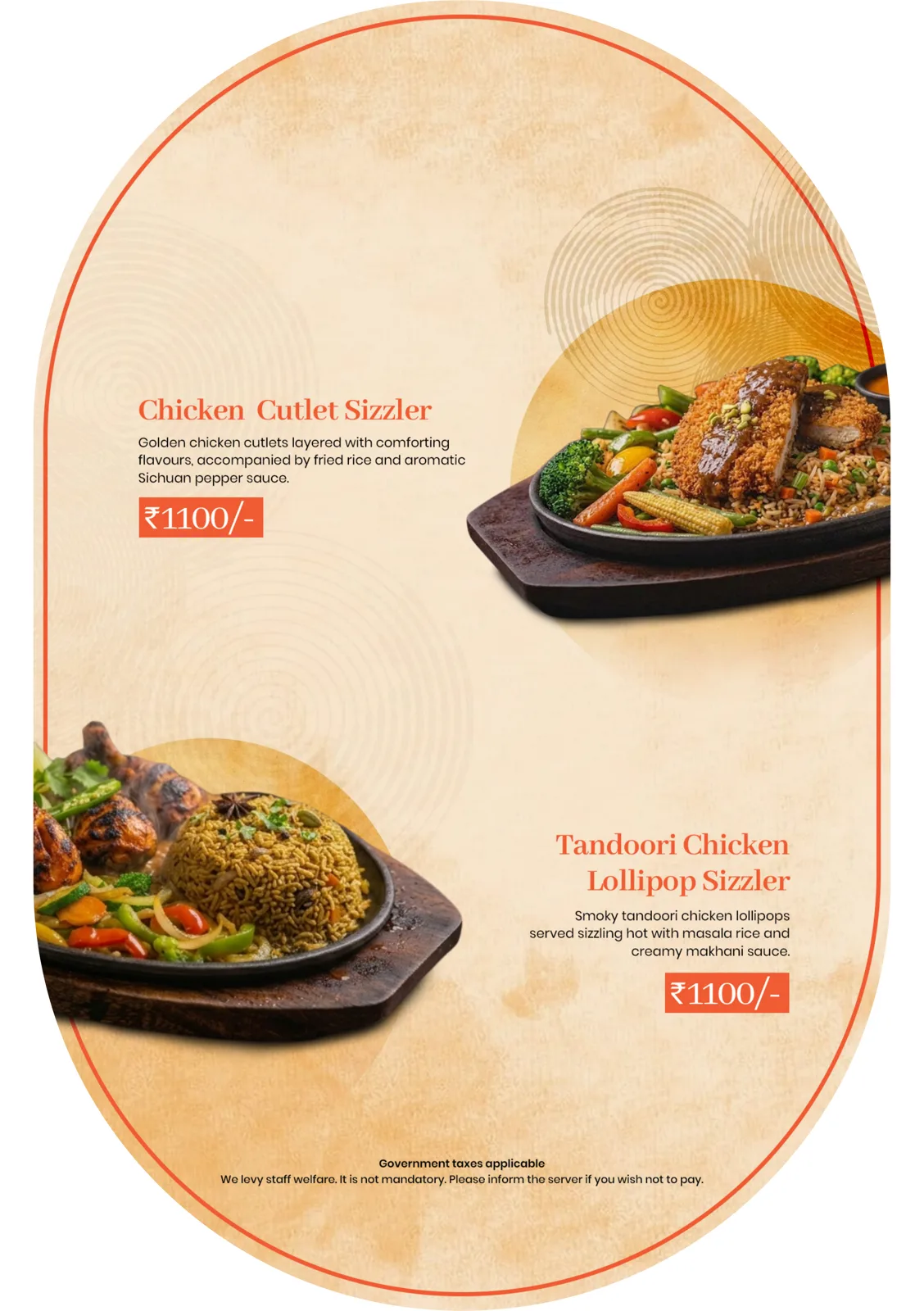 Sizzler Menu 4 Pages