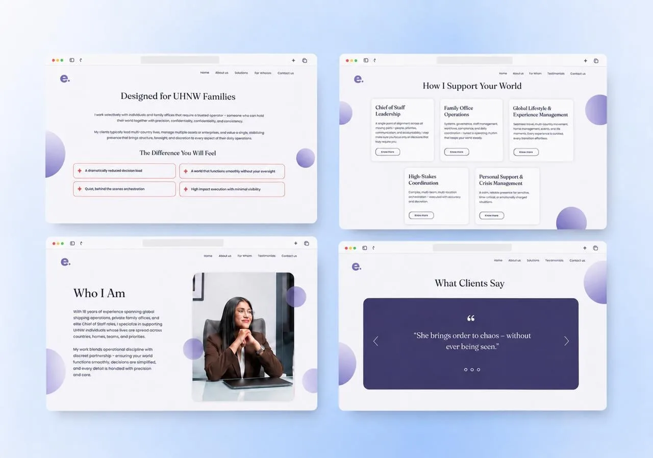 Website Mockup
