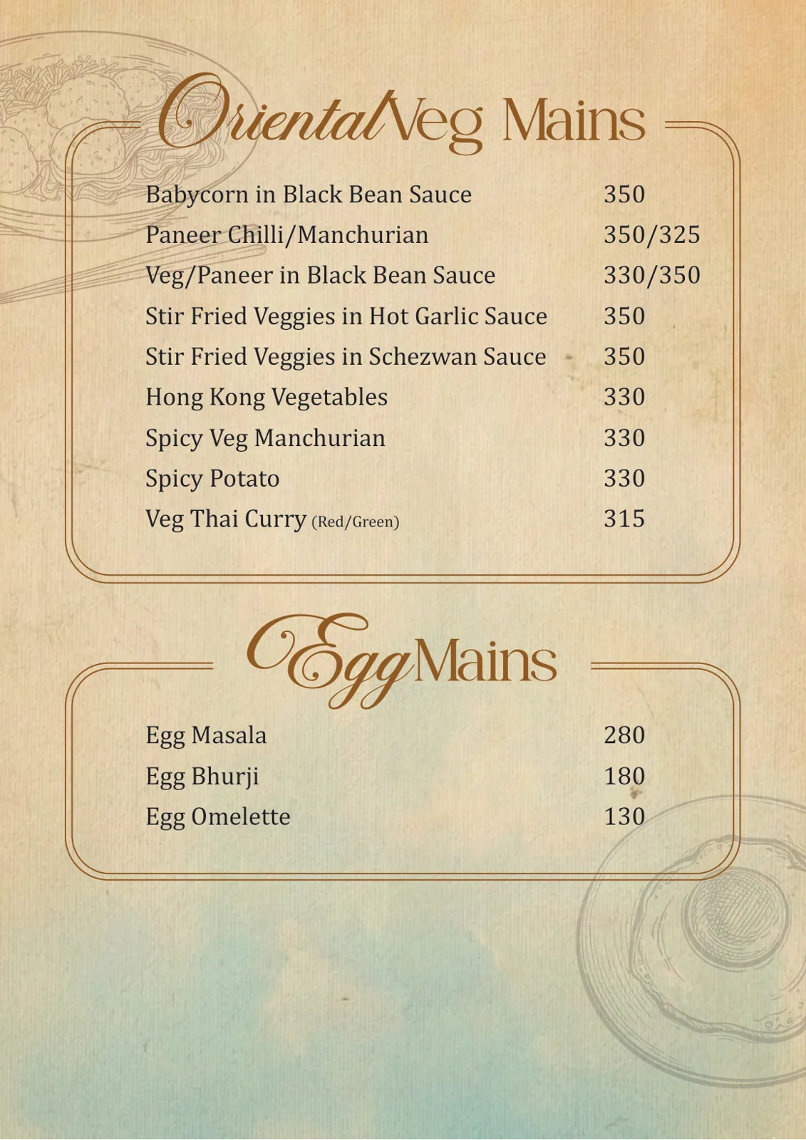 Malhar Santacruze Menu 22 May