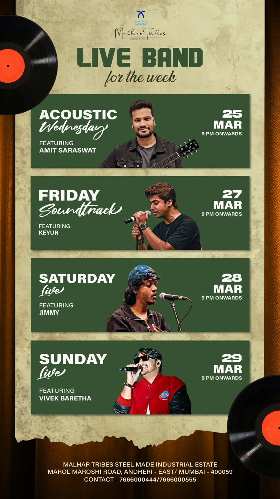 Weekly Lineup