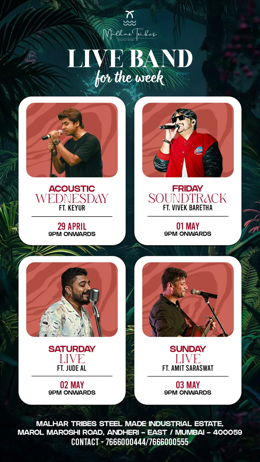 Weekly Lineup