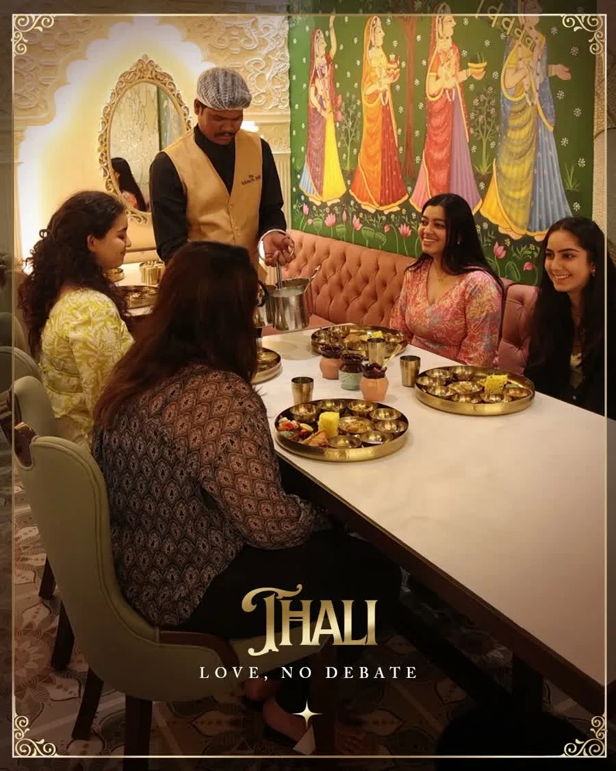 Thali Love No Debate Slide