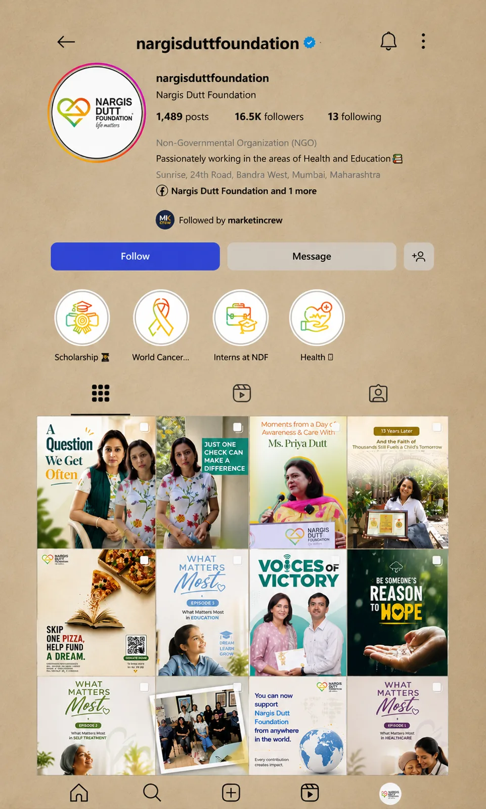 Nargis Dutt Foundation