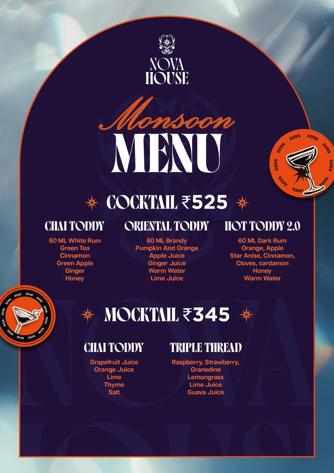 Monsoon Menu