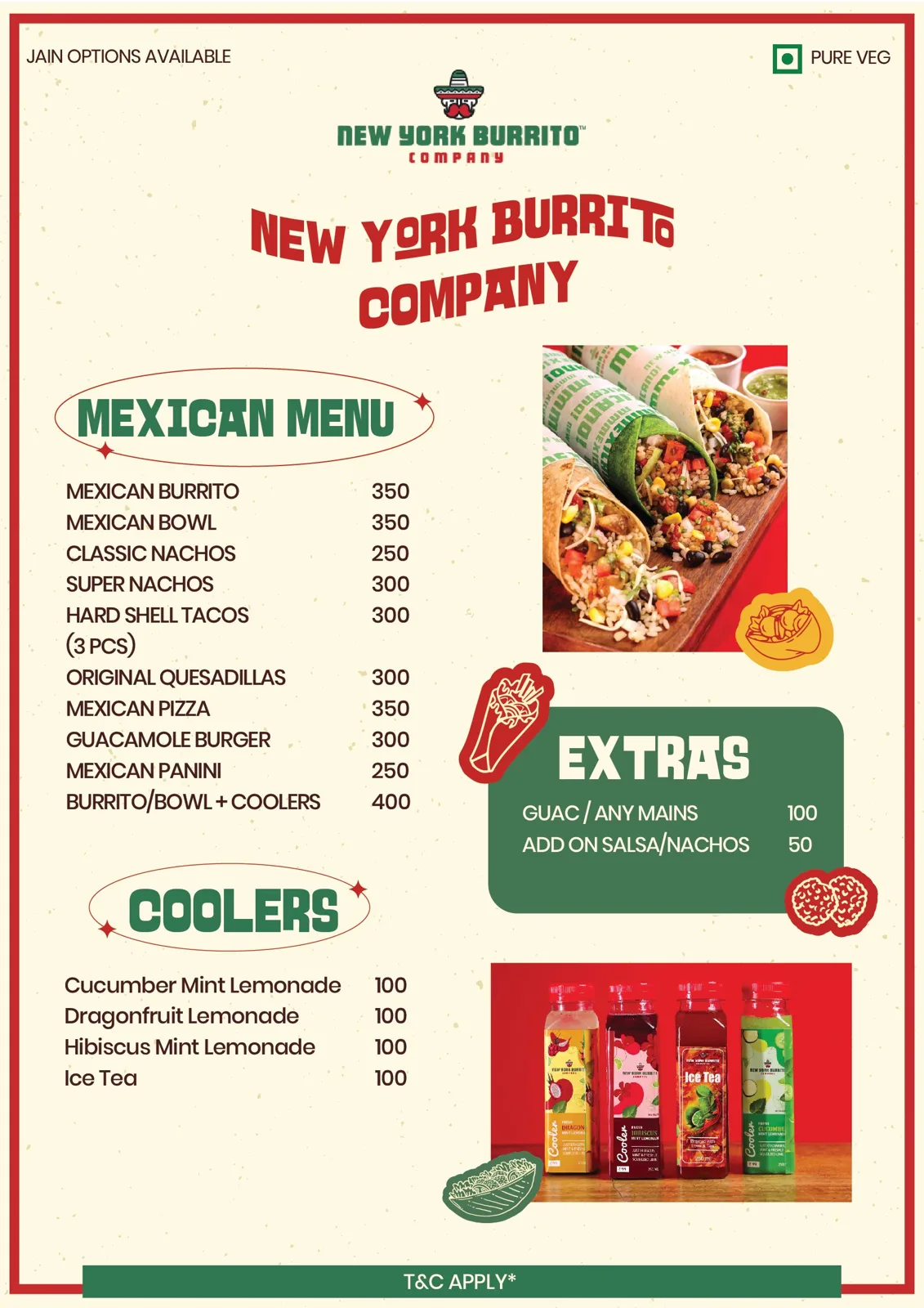 Nybc- A3 Menu