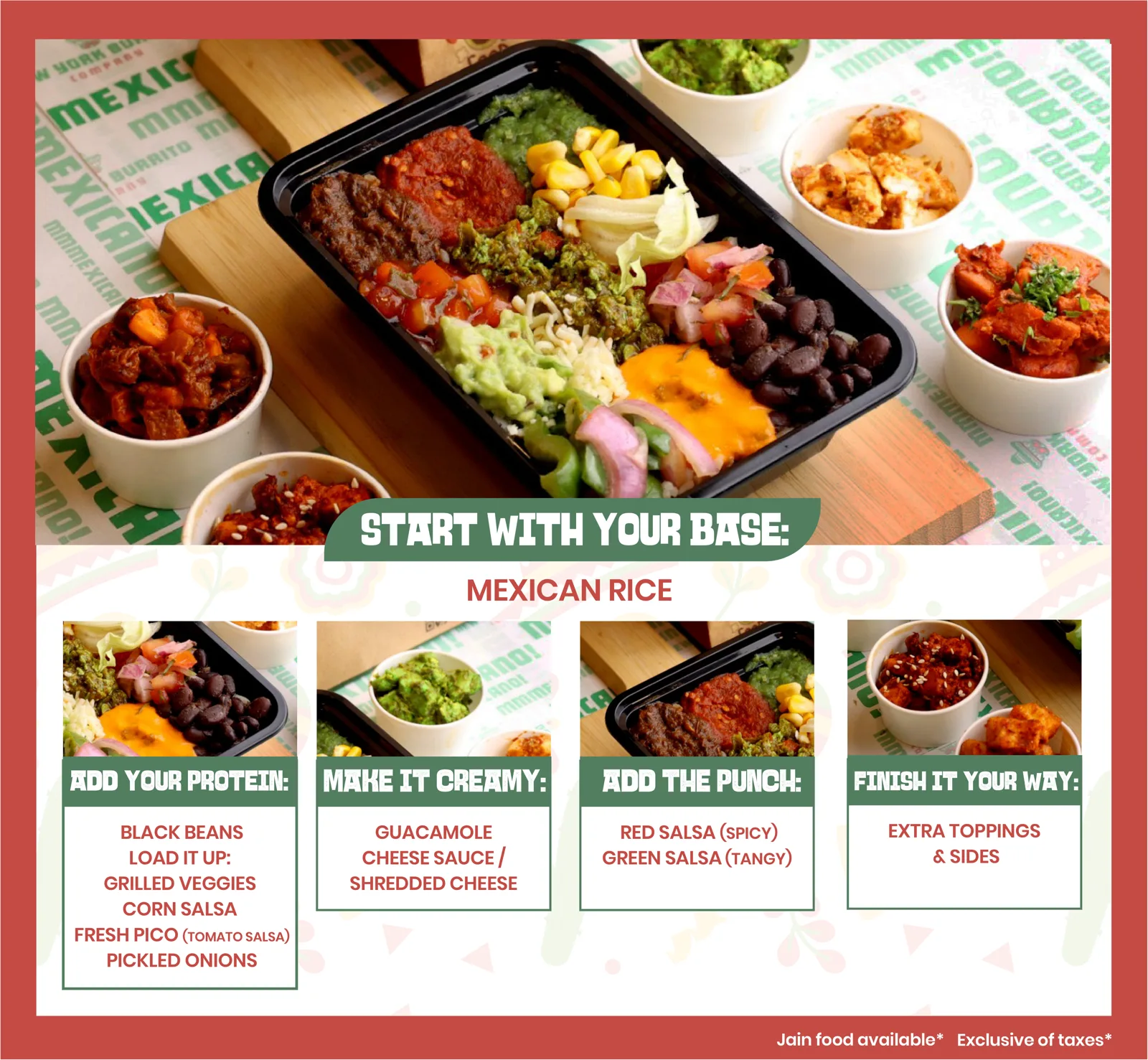 A3 Menu New