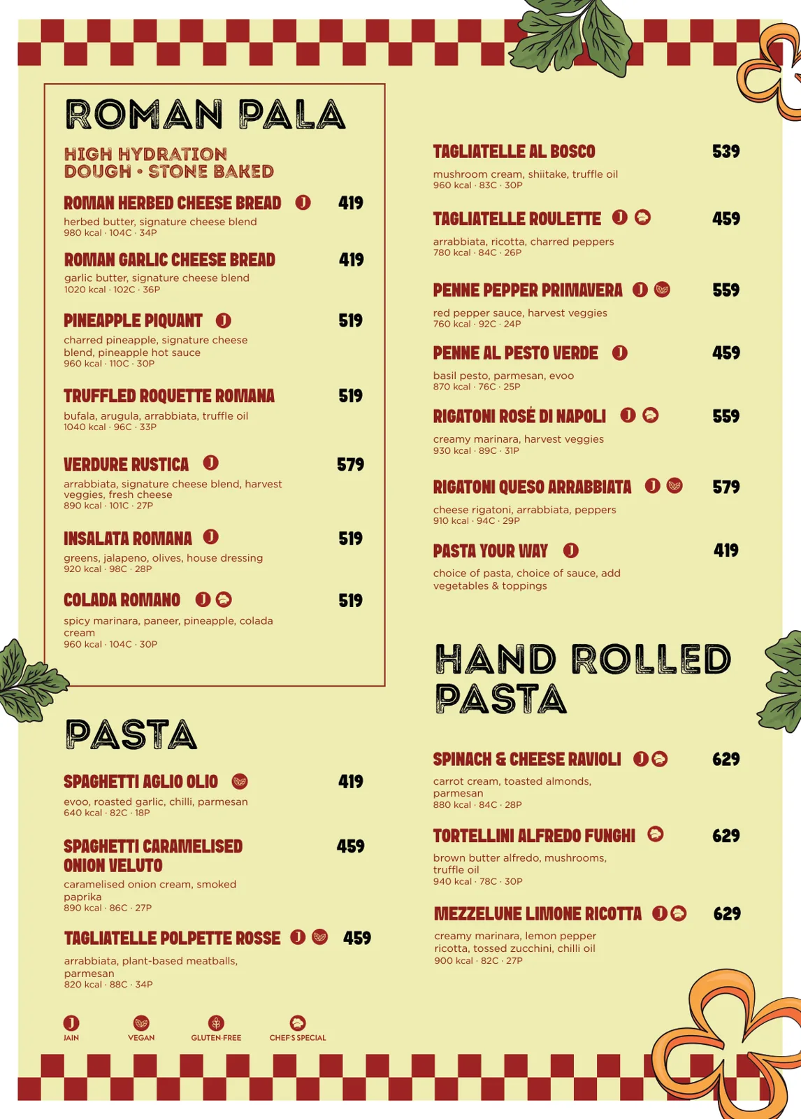 Menu New Version