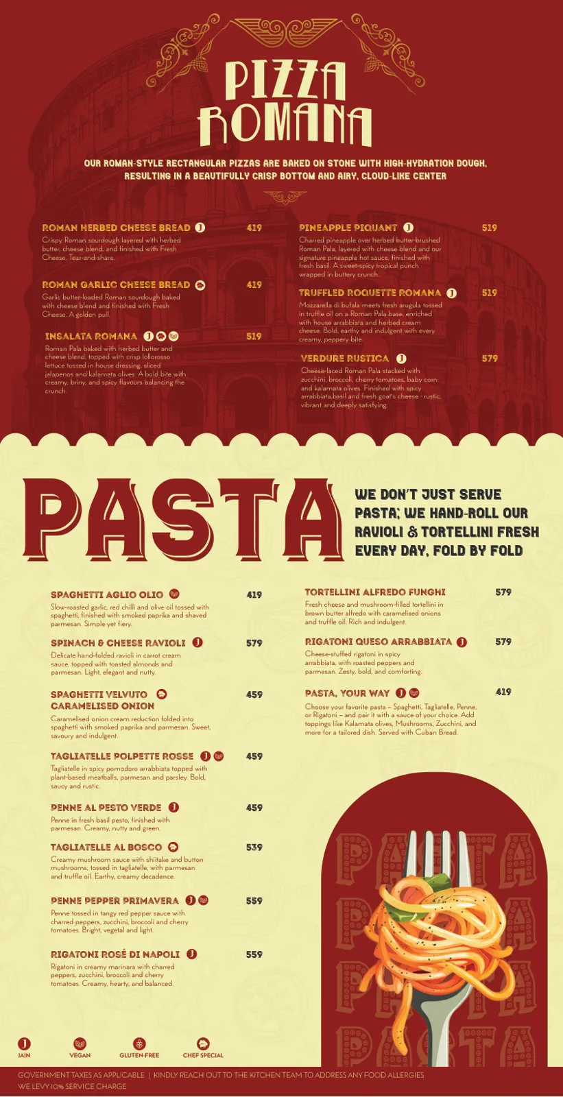 Menu July