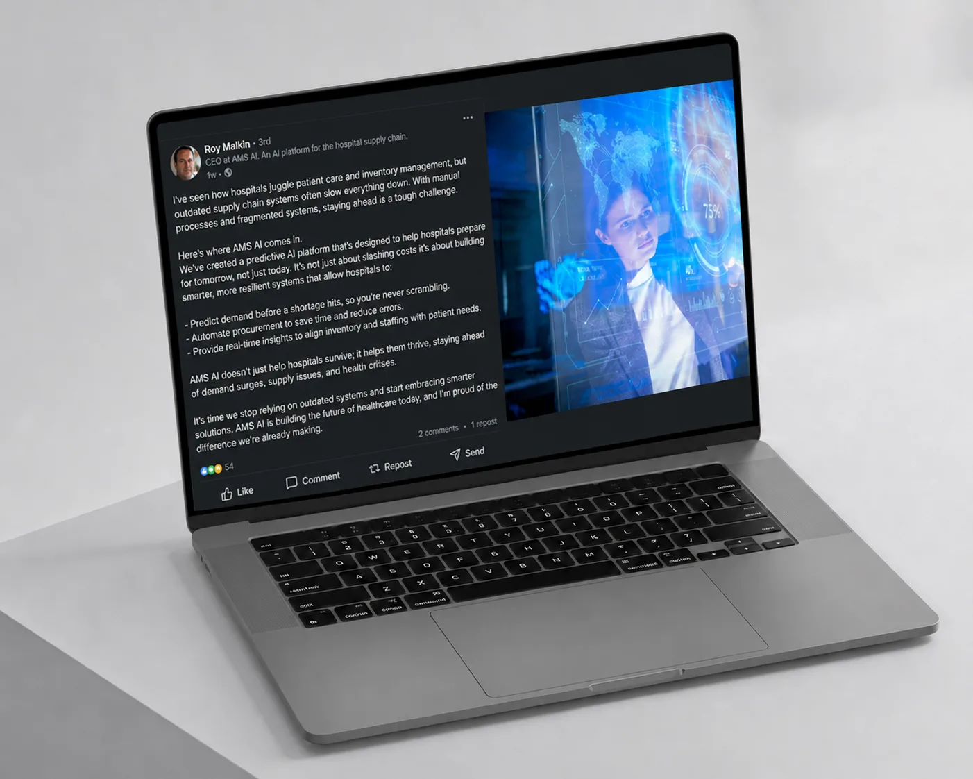 Linkedin Mockup