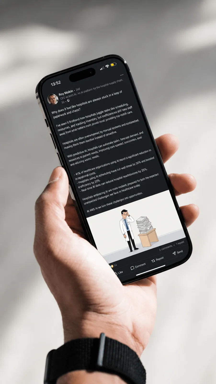 AMS Health client story