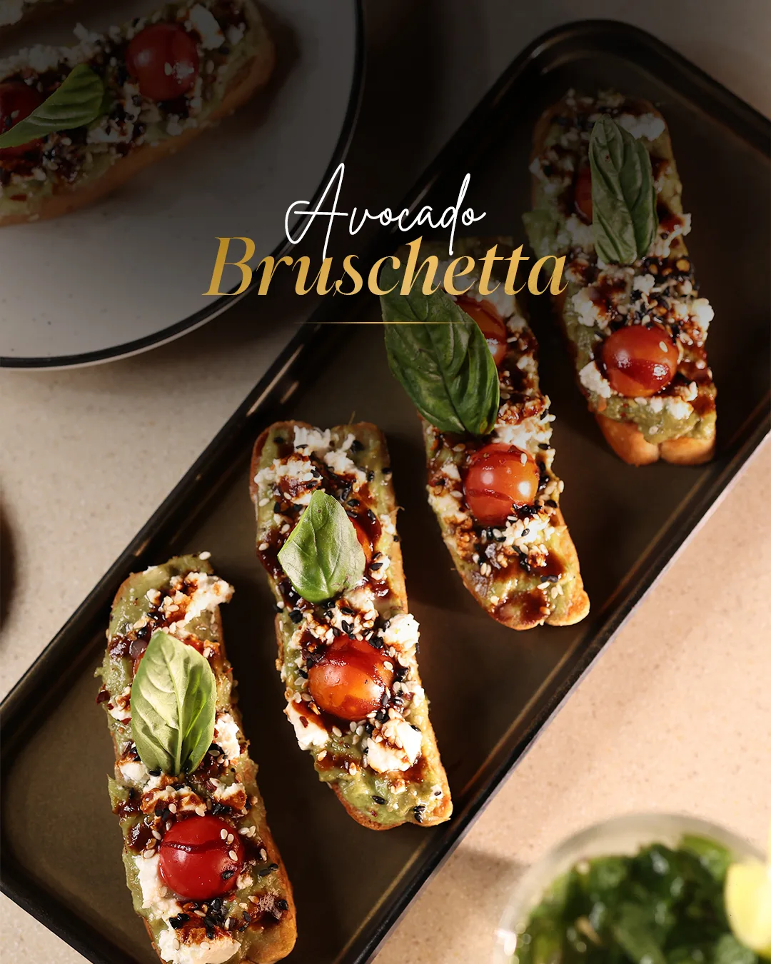 Avocado Bruschetta