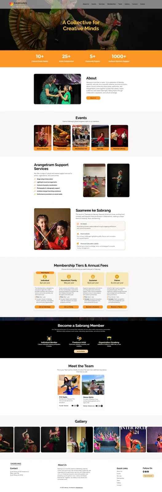 Sabrang Full Website Ss