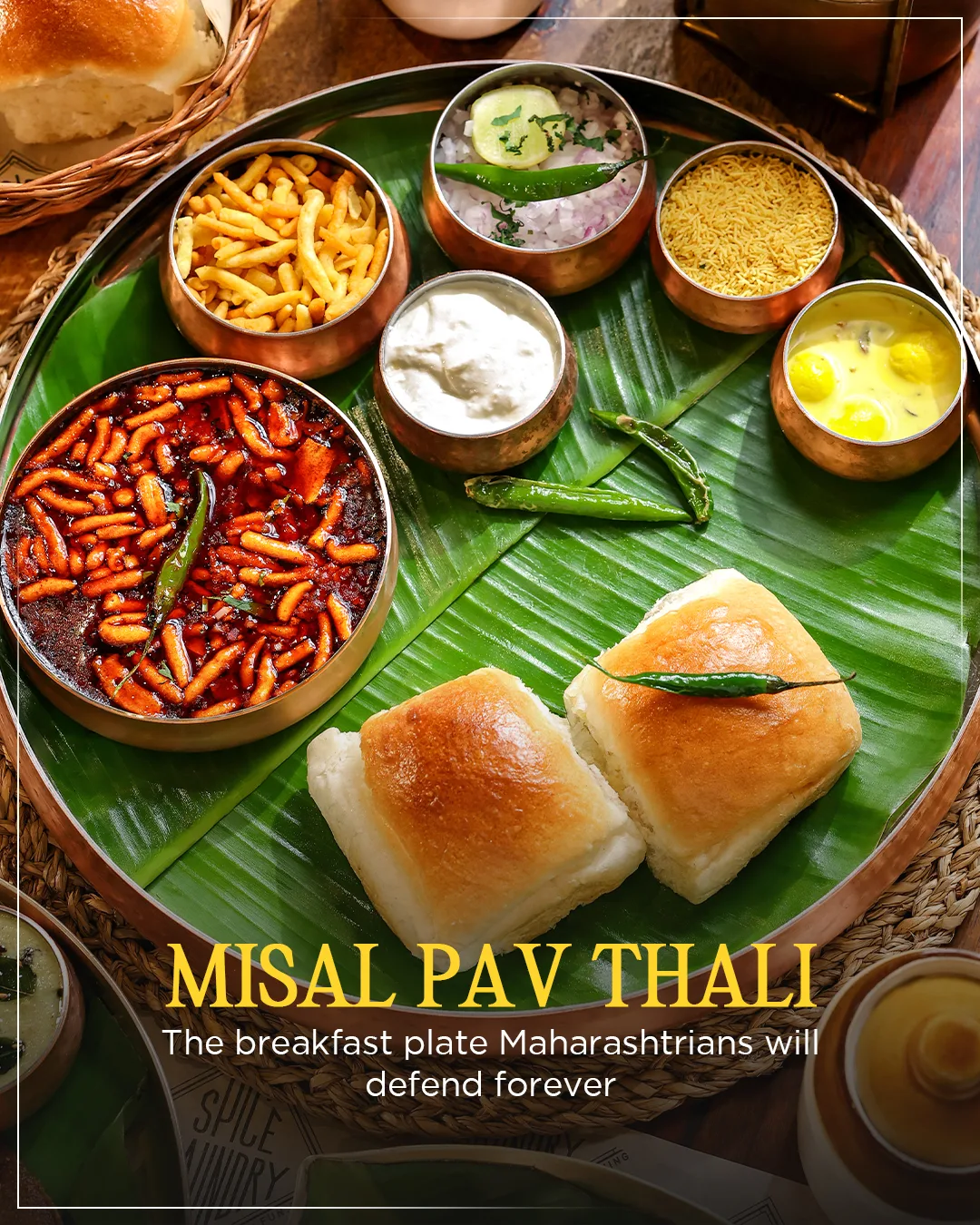Misal-Pav-Thali