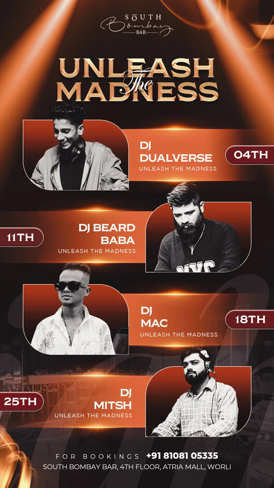 Unleash-The-Madness-Event-List