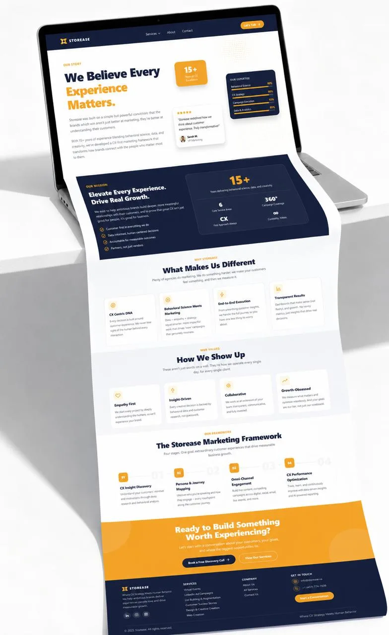 Storease Website Mockup_