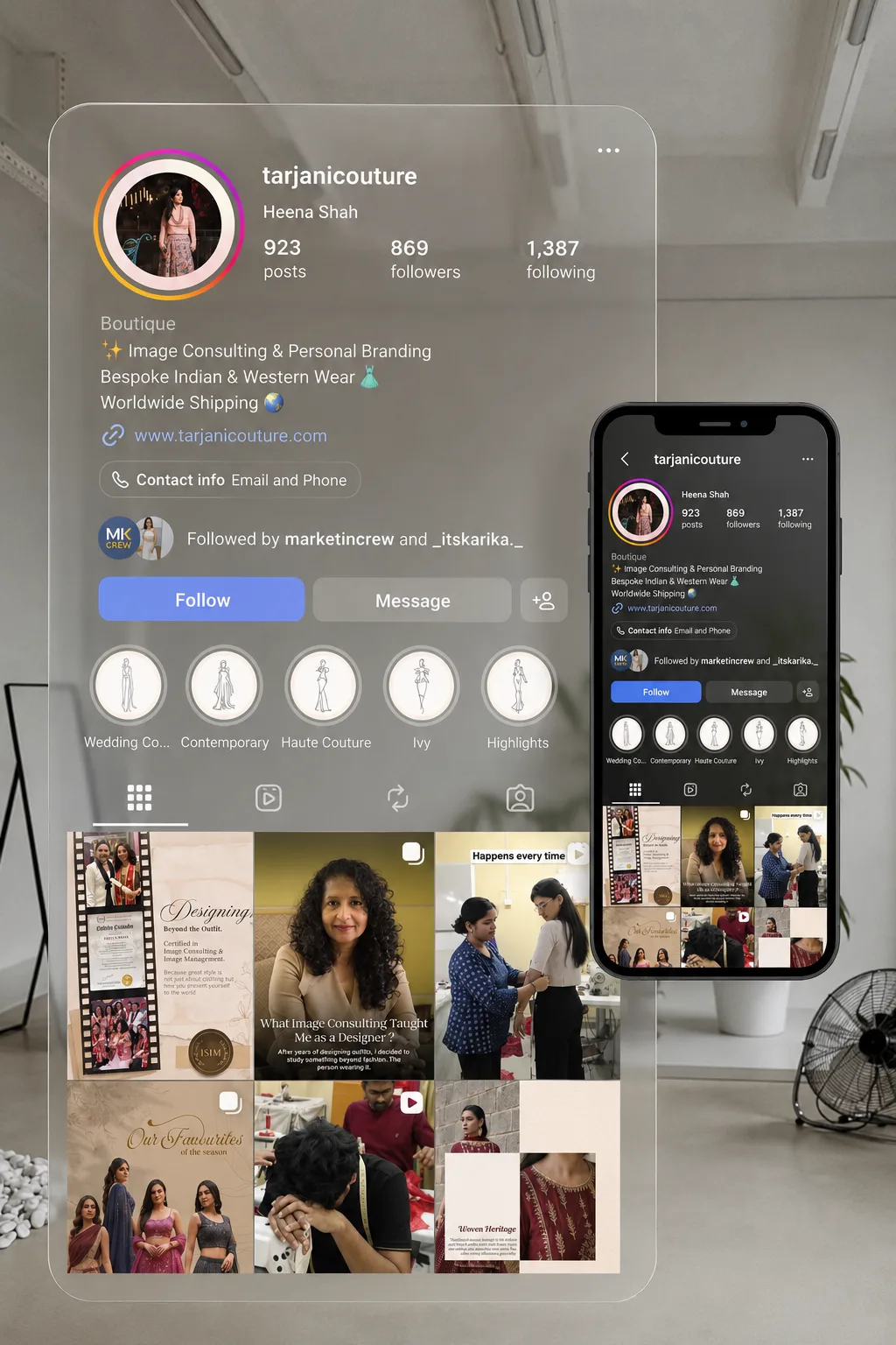 Tarjani Instagram Mockup
