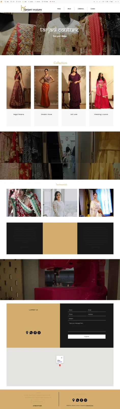 Tarjani Website