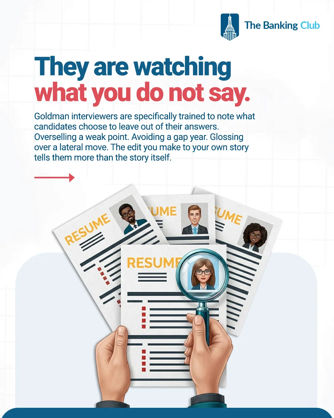 Things Goldman Sachs Looks For