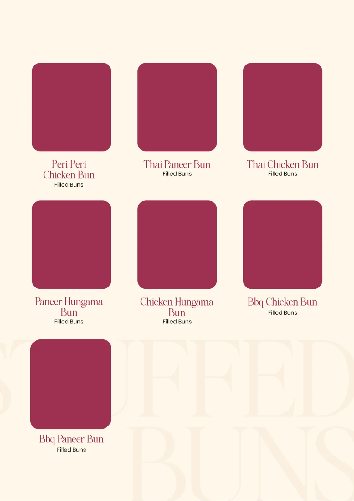 Tdd Dine In Menu 12 June