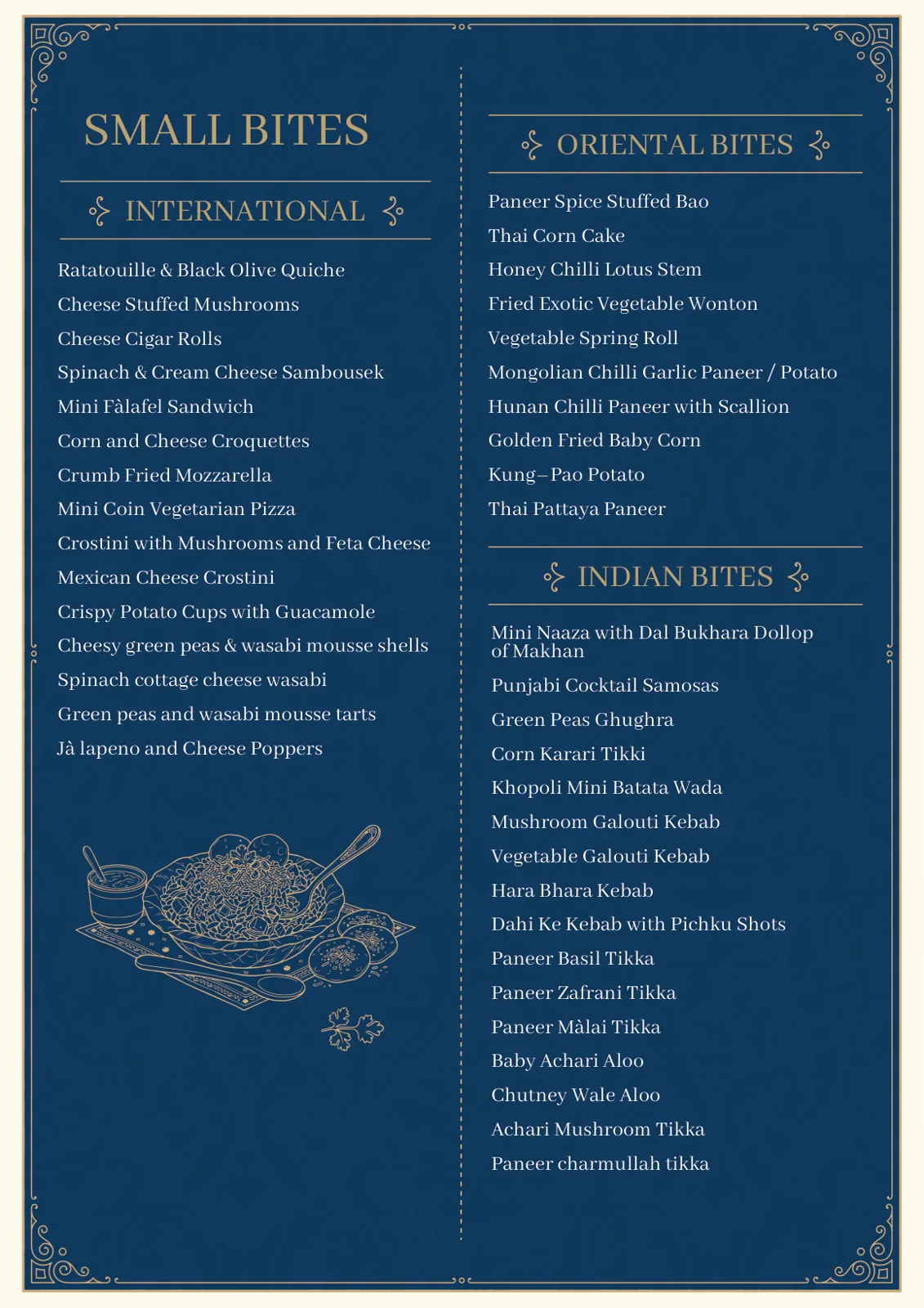 Menu New List Pure Veg