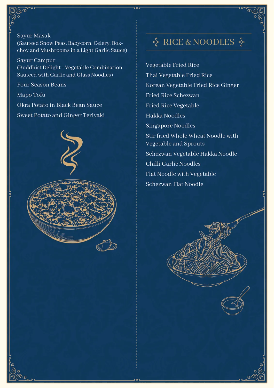 Menu New List Pure Veg