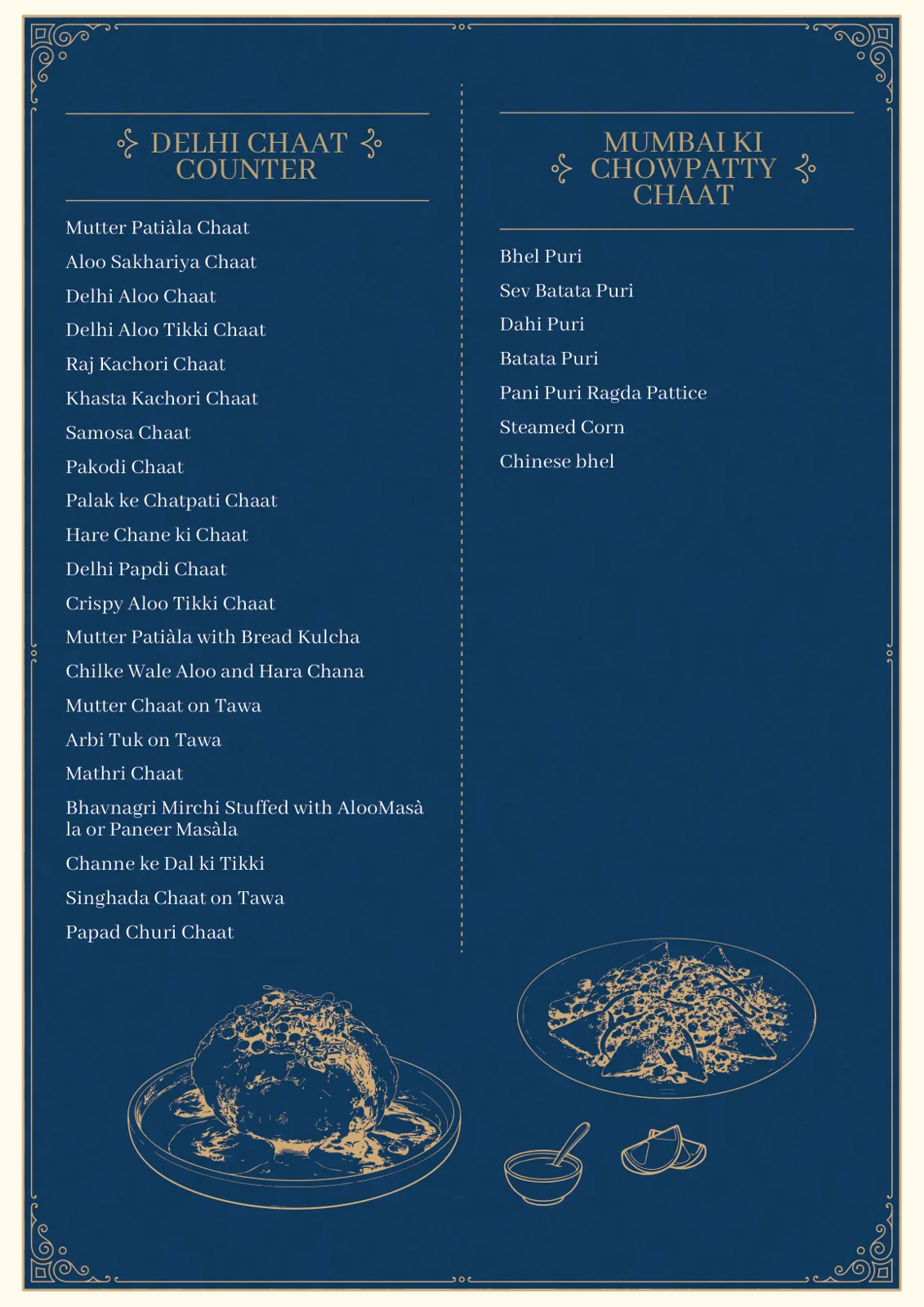 Menu New List Pure Veg
