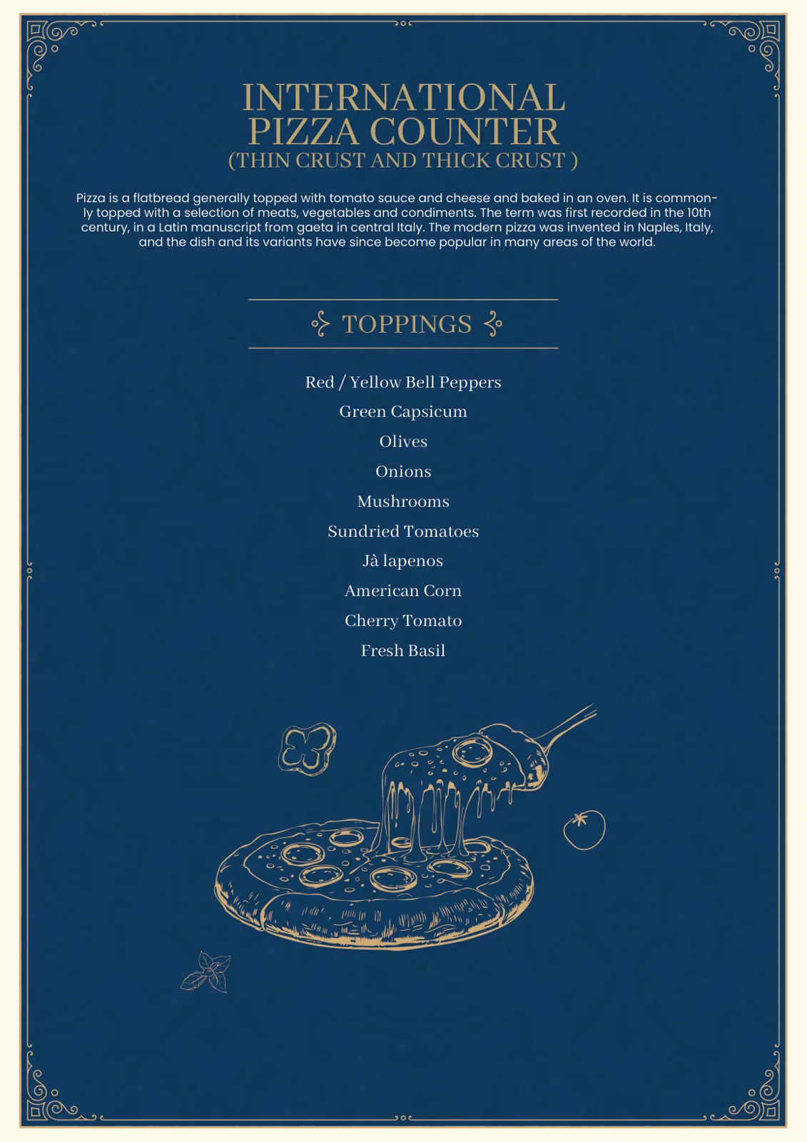 Menu New List Pure Veg