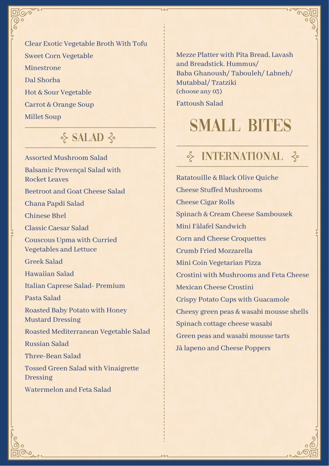 Yellow Menu New List Pure Veg