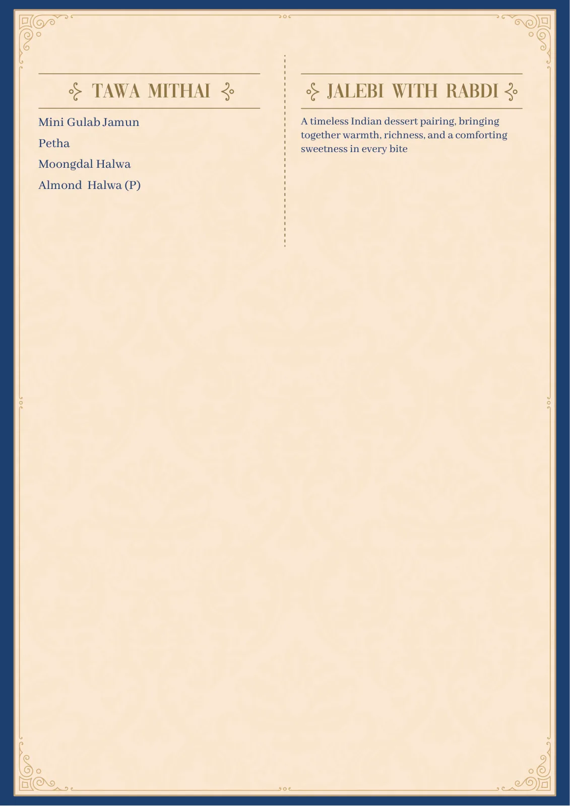 Yellow Menu New List Pure Veg