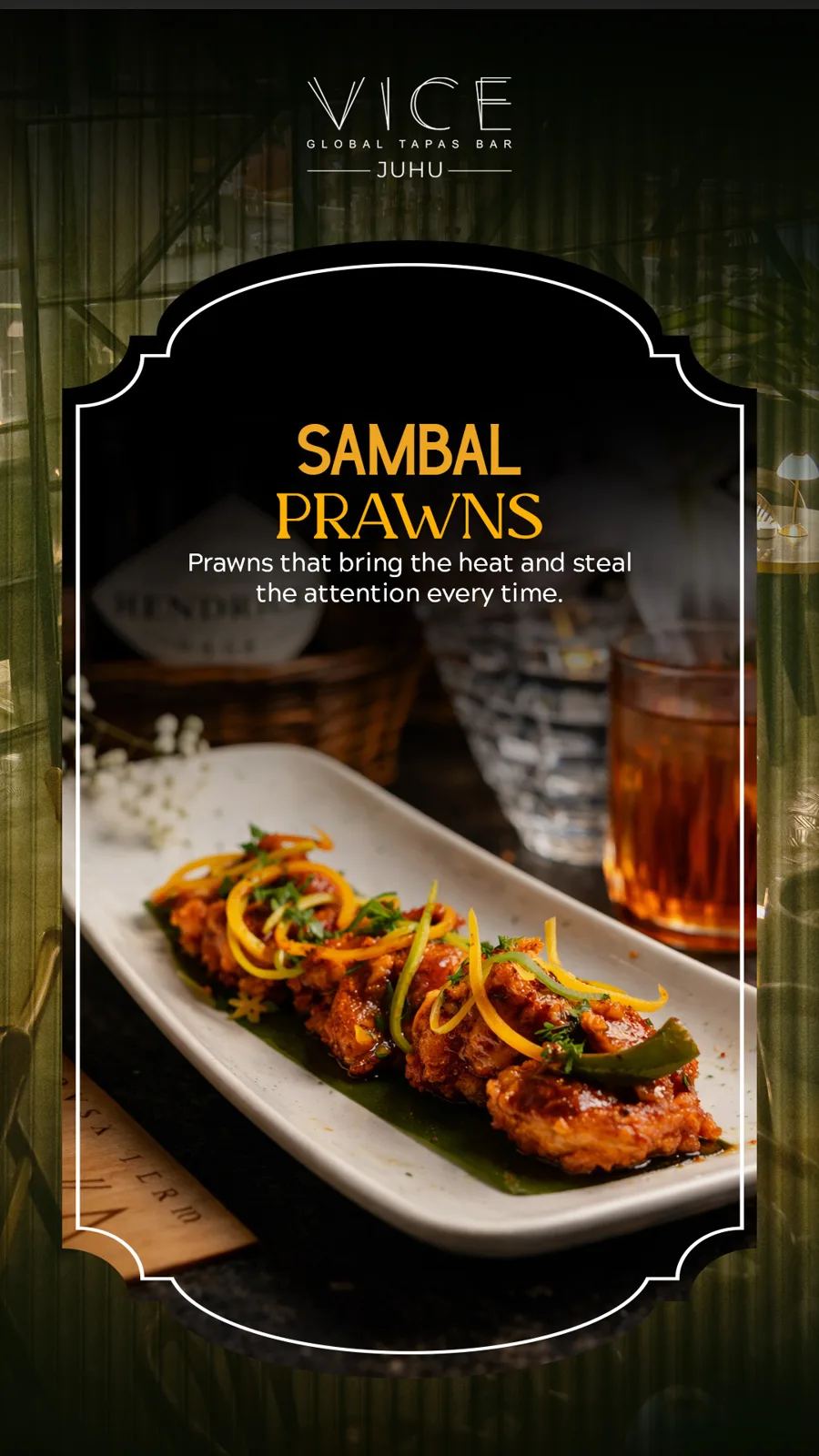 Sambal Prawns