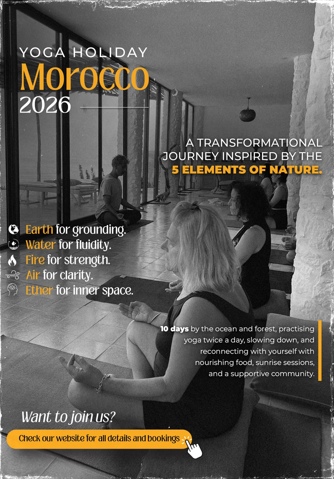 Print & Collateral for Yoga in Paris, by MarketinCrew