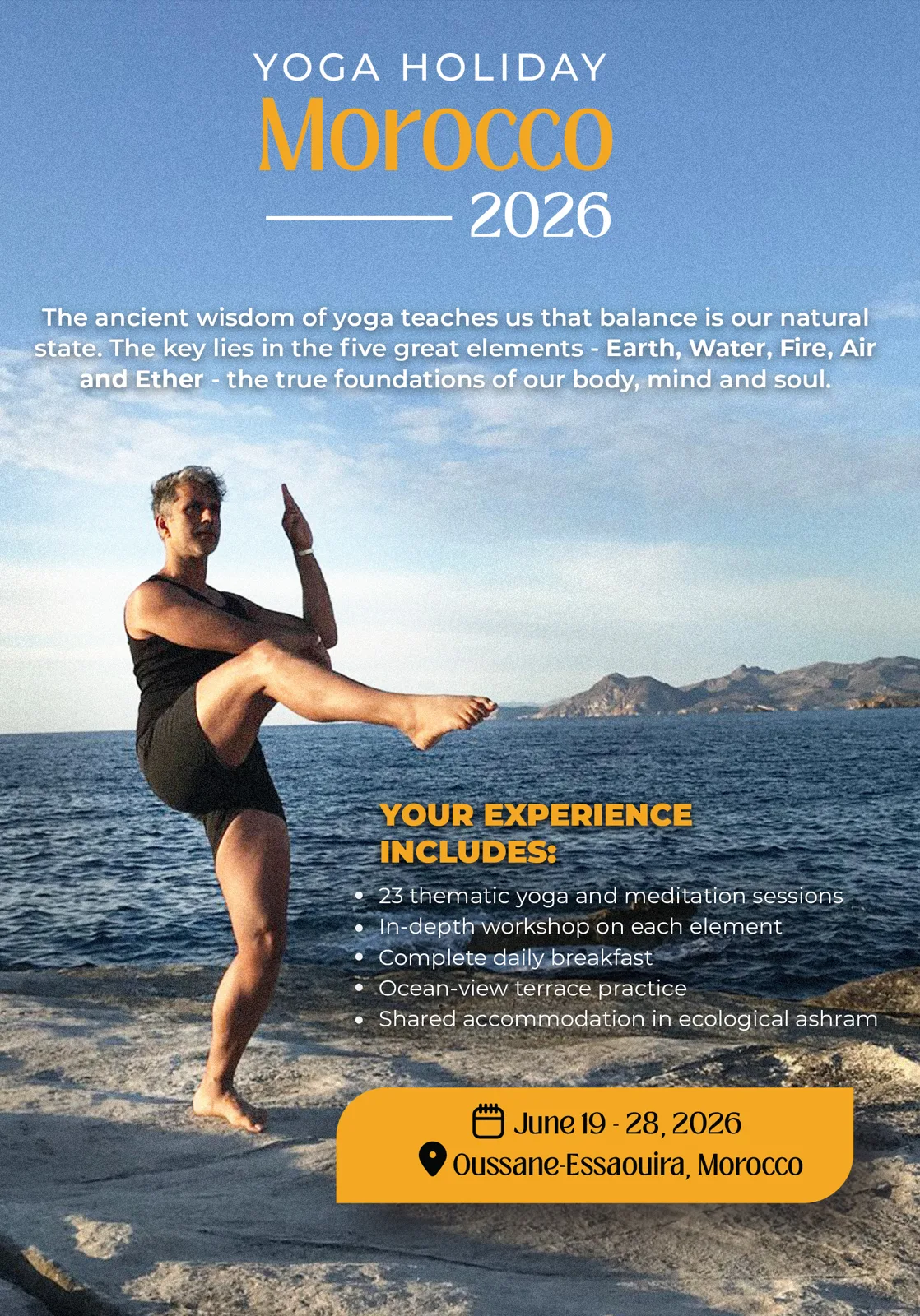 Print & Collateral for Yoga in Paris, by MarketinCrew