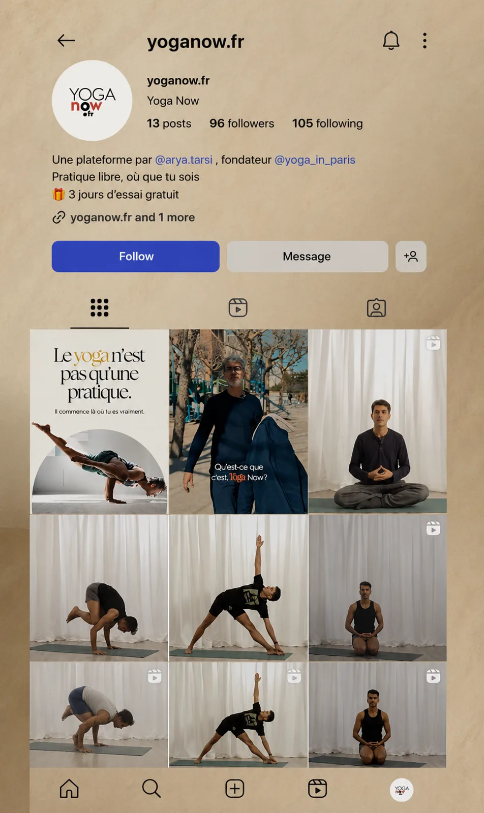 Yoga in Paris